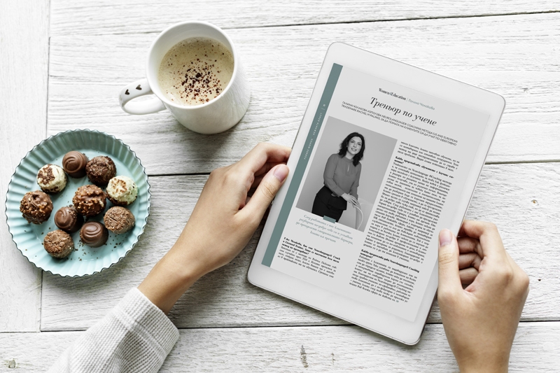 Нежната власт, Women4Education  – интервю с Галина Чолакова в списание Forbes